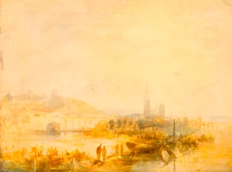 Eine Studie von Rouen (Tafel)